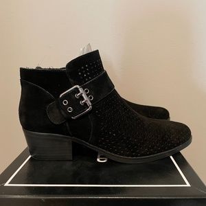 Women’s Karl Lagerfeld Paris Black Suede Booties  Size 8